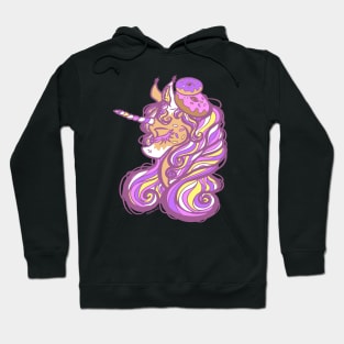 Doughnut Unicorn Hoodie